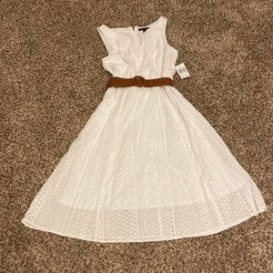 Women’s White Sundress Size 12 NWT